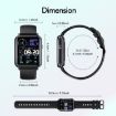 Q19 Pro Smartwatch Gold+Pink - 1.69" IP67 Waterproof Wearable - 9