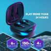 G10 TWS 5.2 True Stereo Touch Bluetooth Earphone - Pink - 5
