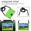 Galaxy Tab A8 10.5 2021 X200/X205 Honeycomb EVA+PC Case with Strap - 4