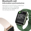 AW18 1.69" Smart Watch - Bluetooth Call & Heart Rate Monitor (Blue) - 7