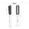 K-SKIN KD380 Hair Straightener & Curler Comb Brush, EU Plug, Black - 2