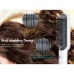 K-SKIN KD380 Hair Straightener & Curler Comb Brush, EU Plug, Black - 3