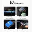 CT7 1.7" Smart Watch - Heart Rate & Blood Pressure Monitor (Black) - 6