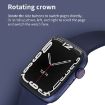 W7 Smart Watch 1.8" Color Screen, Heart Rate & Blood Pressure Monitor, White - 3