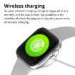 W7 Smart Watch 1.8" Color Screen, Heart Rate & Blood Pressure Monitor, White - 8