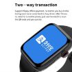 W7 1.8" Smart Watch - Heart Rate & Blood Pressure Monitor, Pink - 7