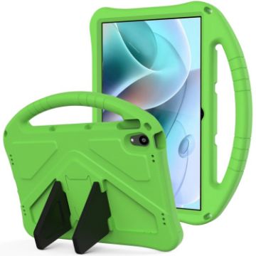 Motorola Moto Tab G70 Green EVA Shockproof Tablet Case with Holder - 1
