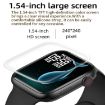 T500 Plus Smart Watch 1.44" Color Screen, Heart Rate & BP Monitor (Black) - 7