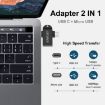 ENKAY ENK-AT112 2 in 1 Type-C/Micro USB to USB 3.0 OTG Adapter Silver - 4