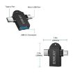 ENKAY ENK-AT112 2 in 1 Type-C/Micro USB to USB 3.0 OTG Adapter Silver - 5