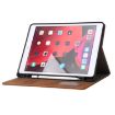 Brown Leather Tablet Case for iPad Air 3/Pro 10.5 - Calf Texture Flip - 4