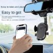 R004 360 Rotatable Retractable Car Phone Holder for Rearview Mirror - 4