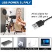 NS-08 LED Dimmable Ring Lamp with Tripod Phone Holder - 5