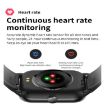 KT65 Smart Watch - 1.9" Color Screen, Heart Rate & Blood Pressure Monitor - 6