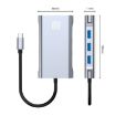 JUNSUNMAY 7-in-1 USB-C Hub: 4K HDMI, VGA, Ethernet Docking Station - 8