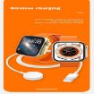 S8 Ultra 1.81" Smart Watch - Heart Rate & Blood Pressure Monitor, Orange - 7