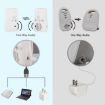DBM-8 Wireless Baby Monitor, Two-way Talk, Sound Alert (AU Plug) - 4