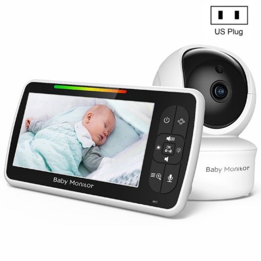 SM650 Wireless Video Baby Camera - Night Vision & Temp Monitor (US Plug) - 1