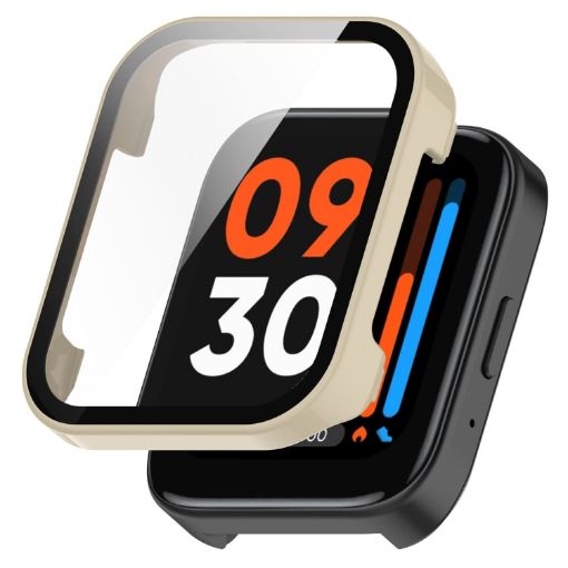 Realme Watch 3 Pro Ivory Protective Case with Toughened Film - 1