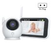 ABM100 4.3" Wireless Baby Monitor with Night Vision & 360 Camera (EU Plug) - 1