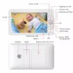 7" Screen Wireless Baby Monitor, Night Vision, Two-Way Intercom (EU Plug) - 3