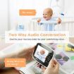 SM935 3.5" LCD Wireless Baby Monitor with Night Vision & Two-Way Audio - 5