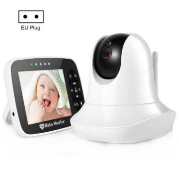 SM935 3.5" LCD Wireless Baby Monitor Night Vision Two-Way Audio EU Plug - 1