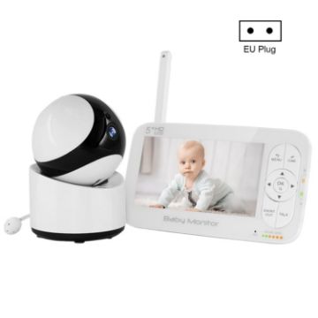 DY55A Video Baby Monitor 5" Screen with Lullabies & Camera (EU Plug) - 1