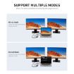 JUNSUNMAY 10-in-1 Type-C Dock: 4K HDMI, VGA, RJ45, Audio, PD Charge, SD/TF - 7