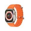 W800 Ultra Smart Watch, 2.02" Color Screen, Heart Rate/BP Monitor, Orange - 1