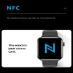 U8 Pro 2.09" Smart Watch - Heart Rate & Blood Pressure Monitor (Black) - 7