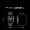 U8 Pro 2.09" Smart Watch - Heart Rate & Blood Pressure Monitor, Silver - 8