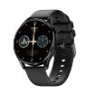 Q3 Max 1.36" Smart Watch, Heart Rate/Blood Pressure Monitor, Black Strap - 1