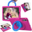 Samsung Galaxy Tab A9+ 10.95 Shockproof EVA Case with Frame - Rose Red - 8