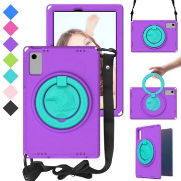 Samsung Galaxy Tab A9+ 10.95 Shockproof EVA Tablet Case with Frame Purple - 1