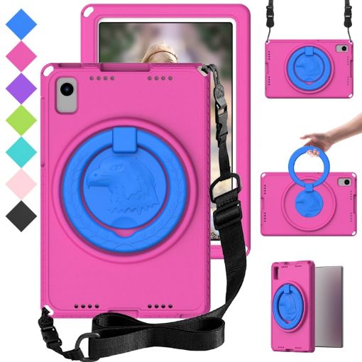 Samsung Galaxy Tab S6 Lite 2024 Shockproof Case Rose Red EVA Hybrid PC - 1
