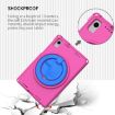 Samsung Galaxy Tab S6 Lite 2024 Shockproof Case Rose Red EVA Hybrid PC - 7