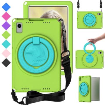 Samsung Galaxy Tab S6 Lite 2024 Shockproof Case, Grass Green EVA Hybrid - 1