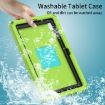 Samsung Galaxy Tab S6 Lite 2024 Shockproof Case, Grass Green EVA Hybrid - 6