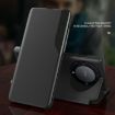 For Honor 400 Global 156.5mm Green Leather Flip Phone Case Holder - 4