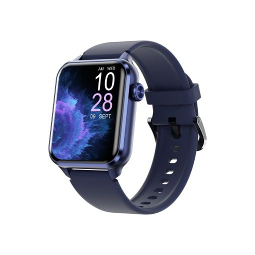 X7 Smart Watch 1.83" Color Screen, Heart Rate & Blood Pressure Monitor Blue - 1