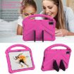 TCL Tab 11 EVA Shockproof Tablet Case with Holder - Rose Red - 5