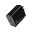 NORTHJO NOPD2501 25W USB-C Fast Charger, US Plug, Black - 1