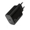 NORTHJO NOPD2501 25W USB-C Fast Charger, EU Plug, Black - 1