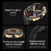 E25 Gold Smart Watch 1.43" Color Screen, Heart Rate & Blood Pressure Monitor - 8