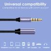 NORTHJO MTF0401 4 Pole 3.5mm Male-Female Stereo Audio Adapter 1m Cable - 2