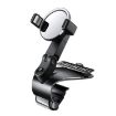 360 Rotation Car Dashboard Mount Phone Holder with Parking Sign (Black) - 1