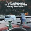 Car Dashboard Mount: 360 Rotation Phone Holder with Parking Sign (Green) - 3