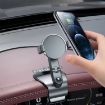 Car Dashboard Mount: 360 Rotation Phone Holder with Parking Sign (Green) - 4