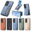 For Honor 400 Pro Global Carbon Fiber Flip Zipper Phone Case Black - 6